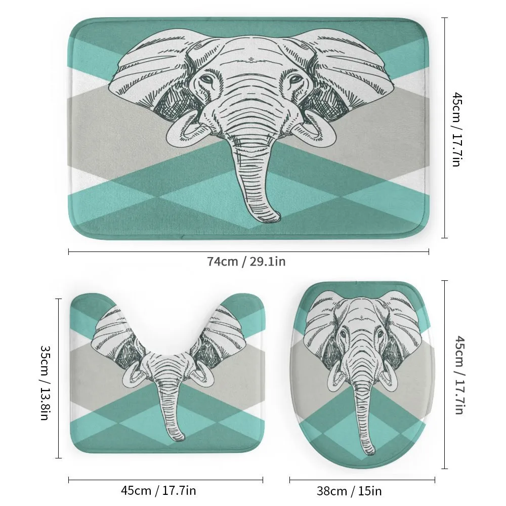 Minimalist Boho Elephant — Detail 1