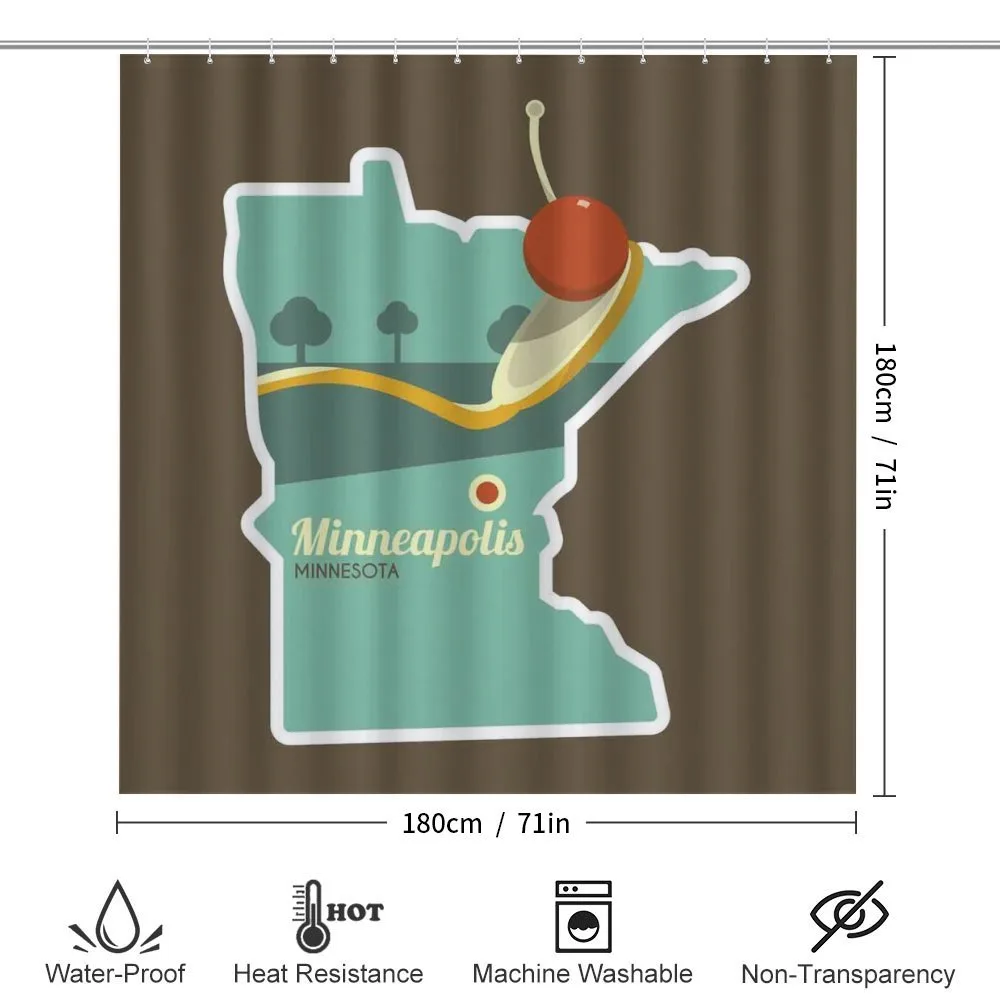 Minneapolis Doodle Map — Detail 2