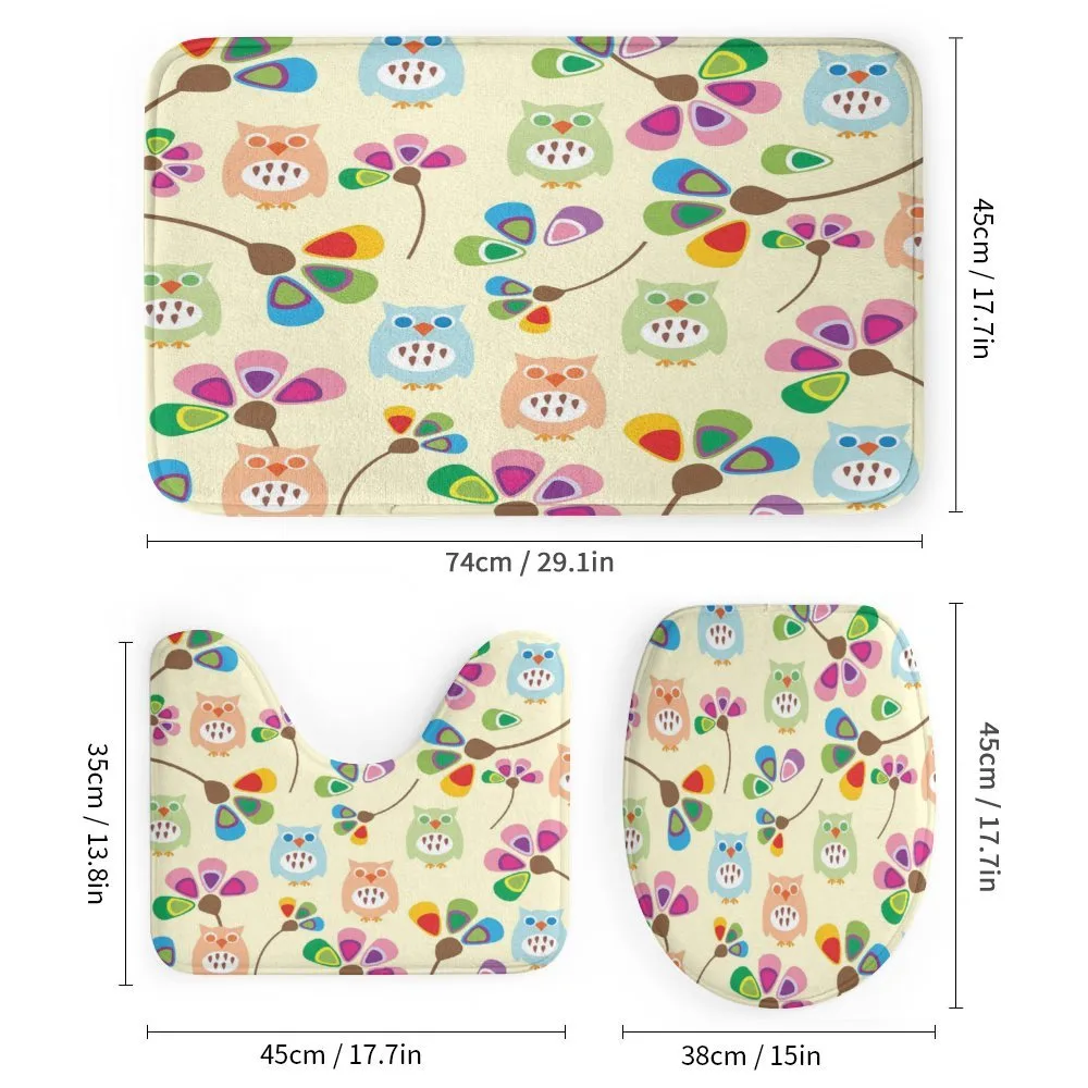 Owls Flowers Kids Room — Detail 1