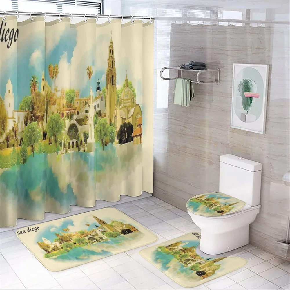 Panoramic USA Watercolor — Your design