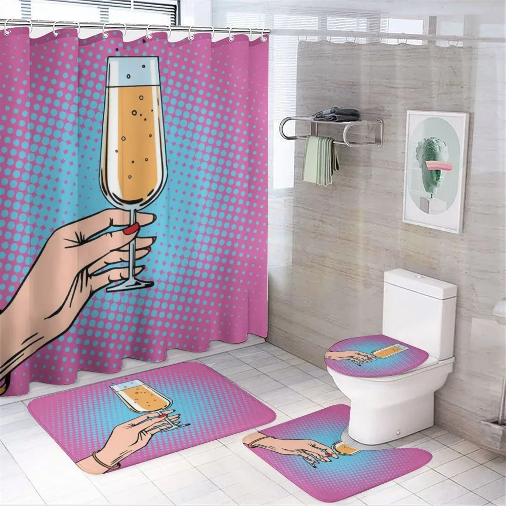 Pop Art Comic Champagne — Your design
