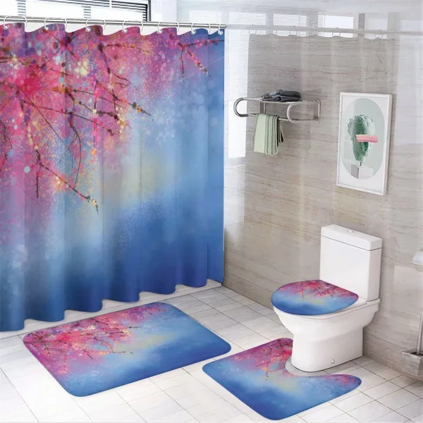 Sakura Spring on a shower curtain