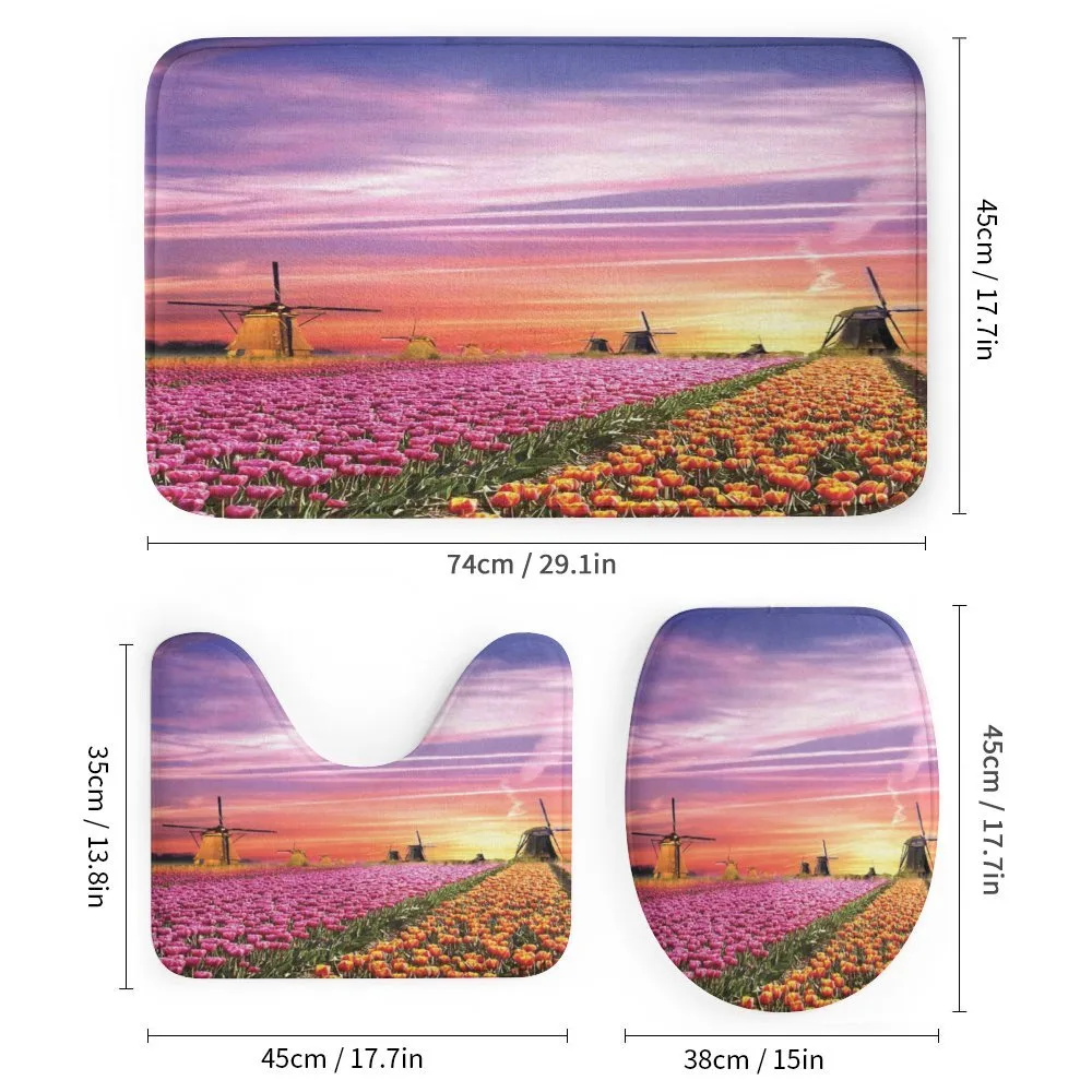 Scenic Tulip Fields — Detail 1