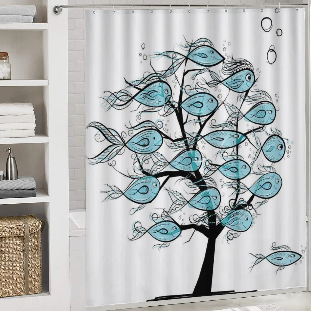 Sea Animals on Tree Theme — Detail 4