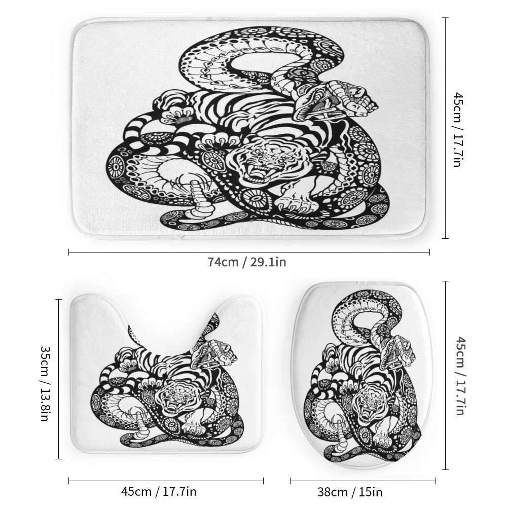 Snake and Tiger Pattern — Detail 1