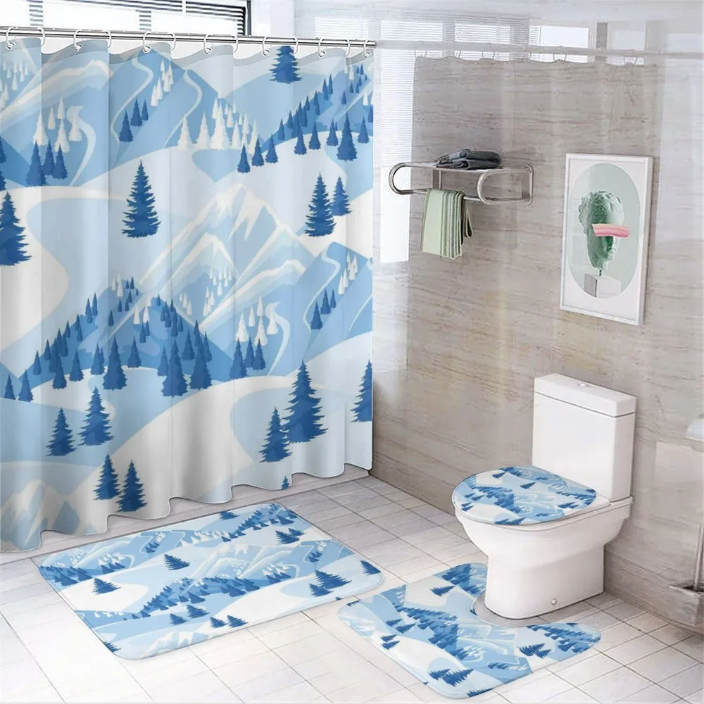 Snowy Fir Forest — Your design