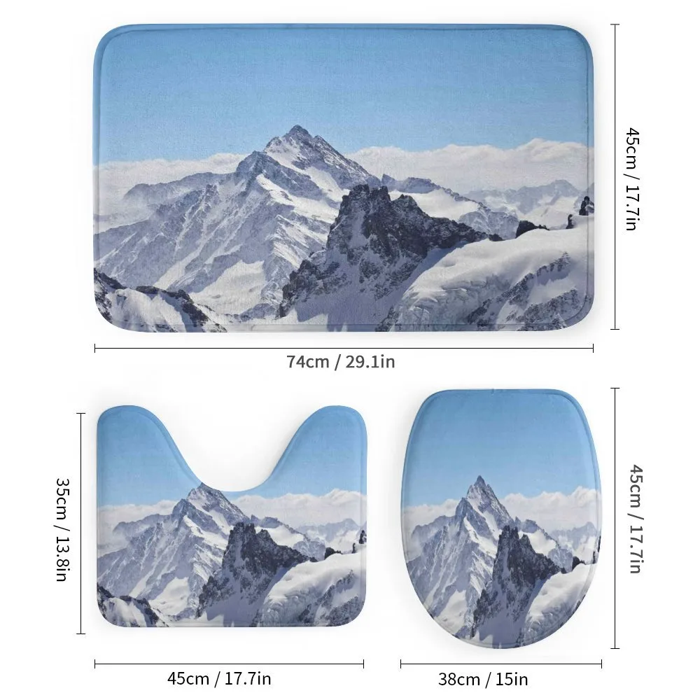 Snowy Mountain Peaks — Detail 1