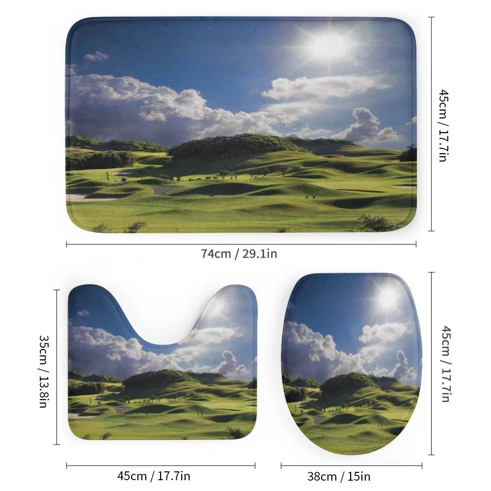Summer Pasture Grassy Hills — Detail 1