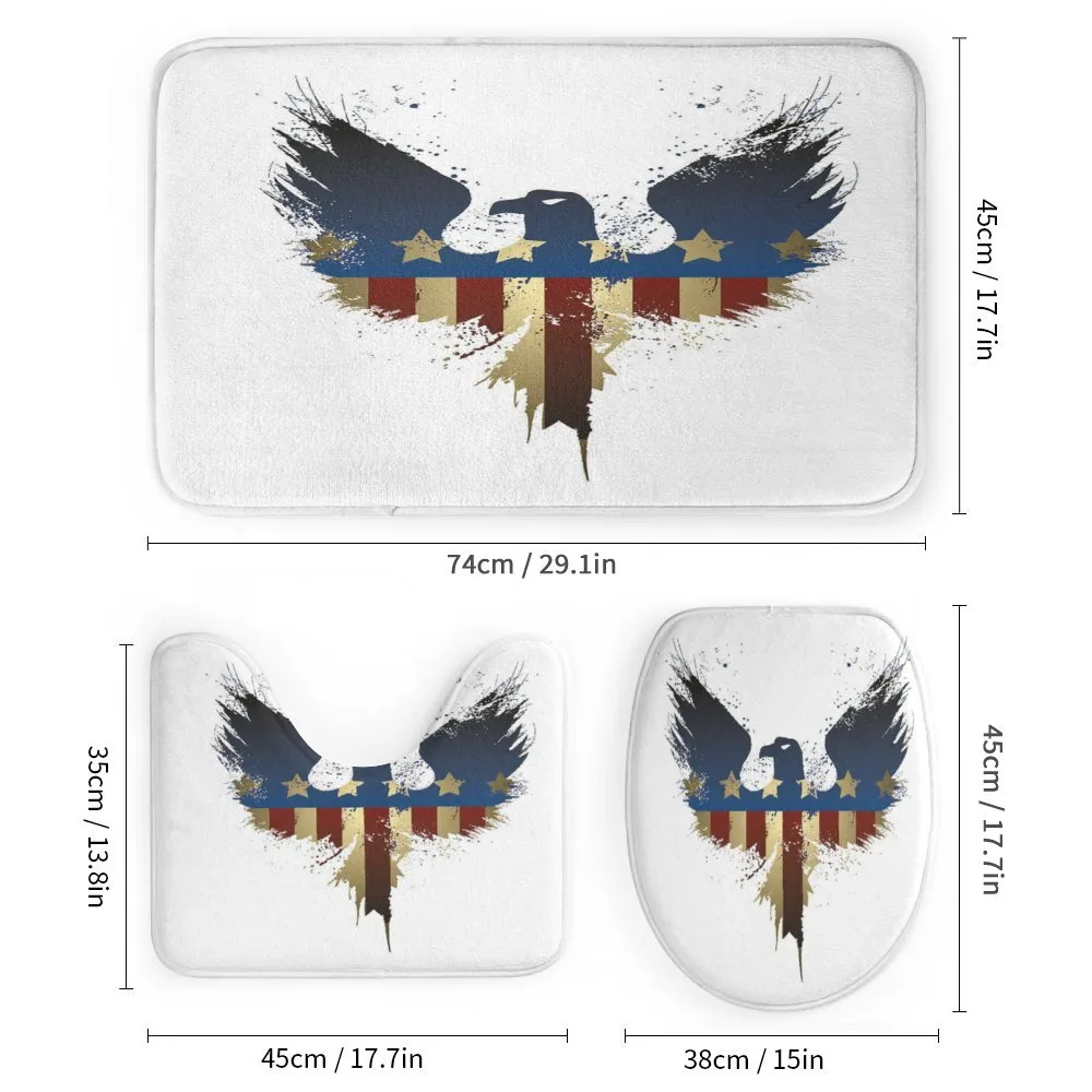 USA Flag Bird Silhouette — Detail 1