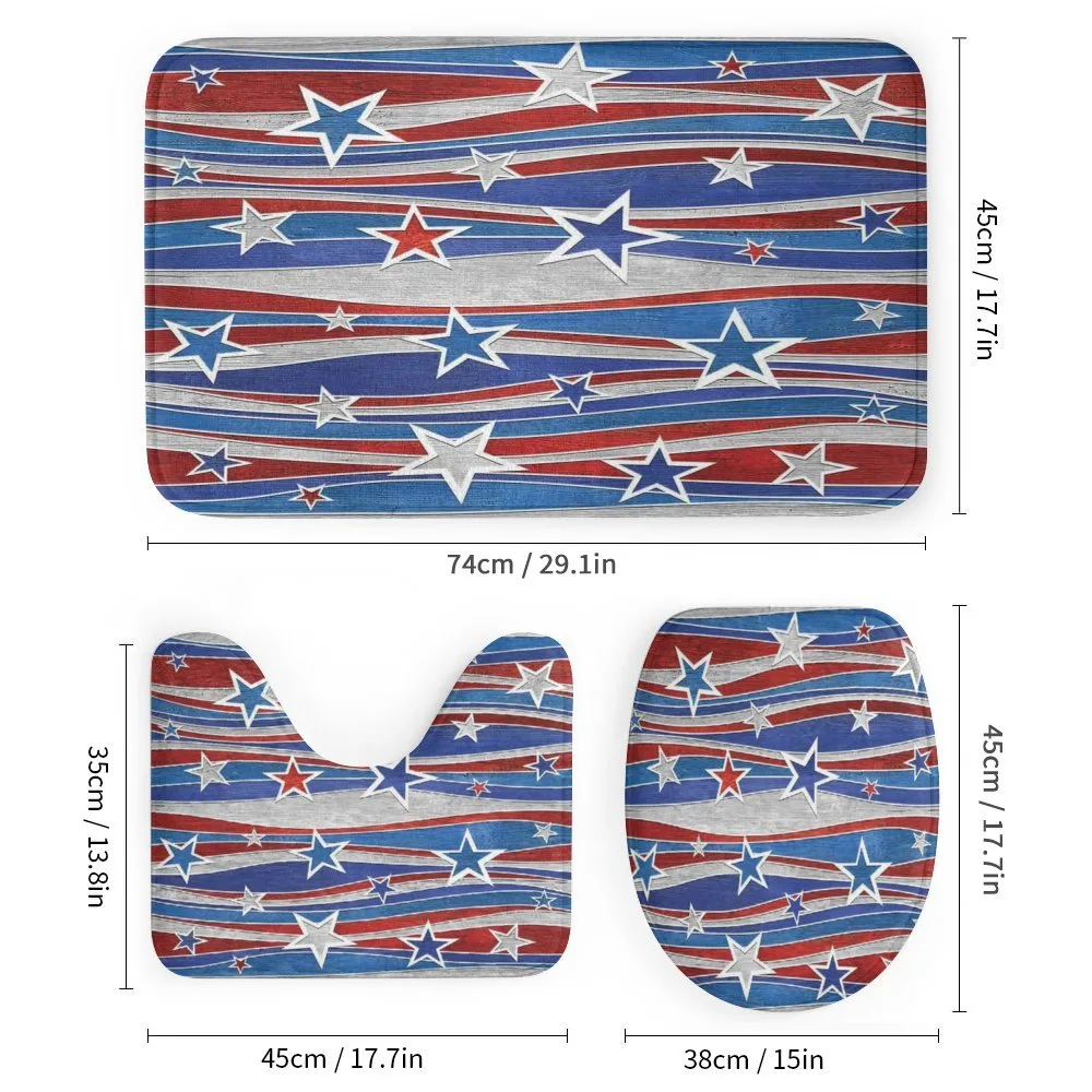 Abstract USA Flag — Detail 1