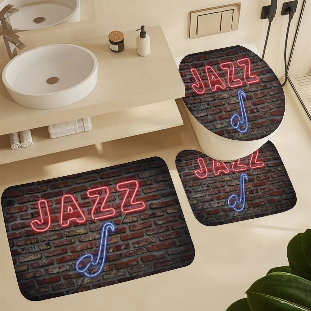 All Jazz Sign Brick Wall — Detail 5