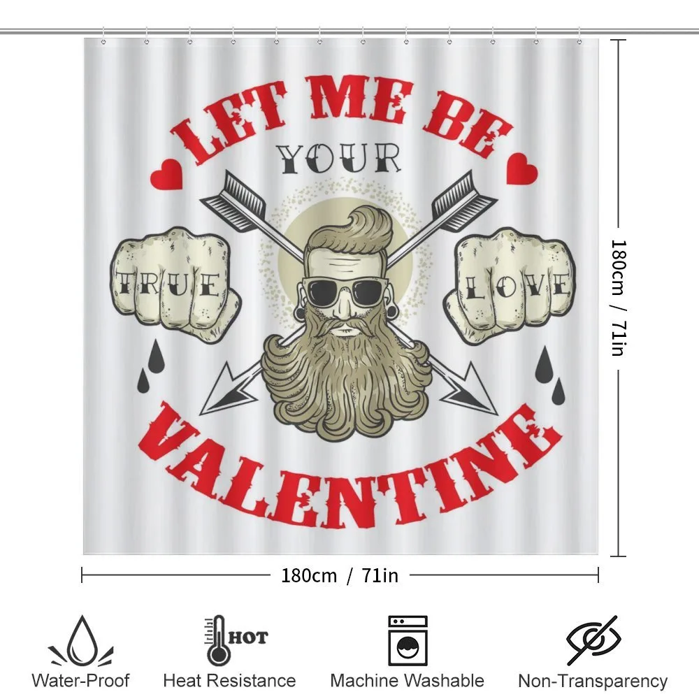 Beard Man Portrait Romantic — Detail 2