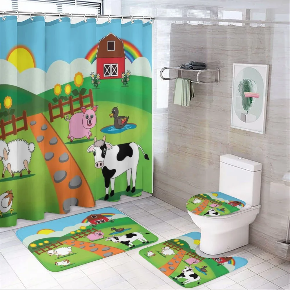 Cartoon Farmhouse Life — Your design