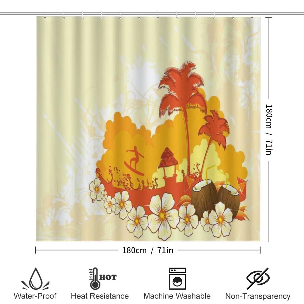 Coconut Cocktails and Palms — Detail 2