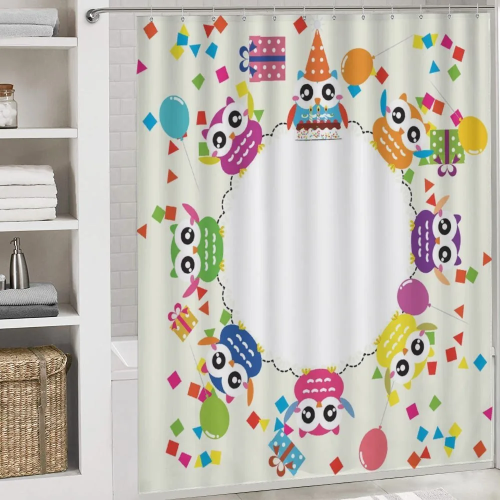 Colorful Funny Owls — Detail 4
