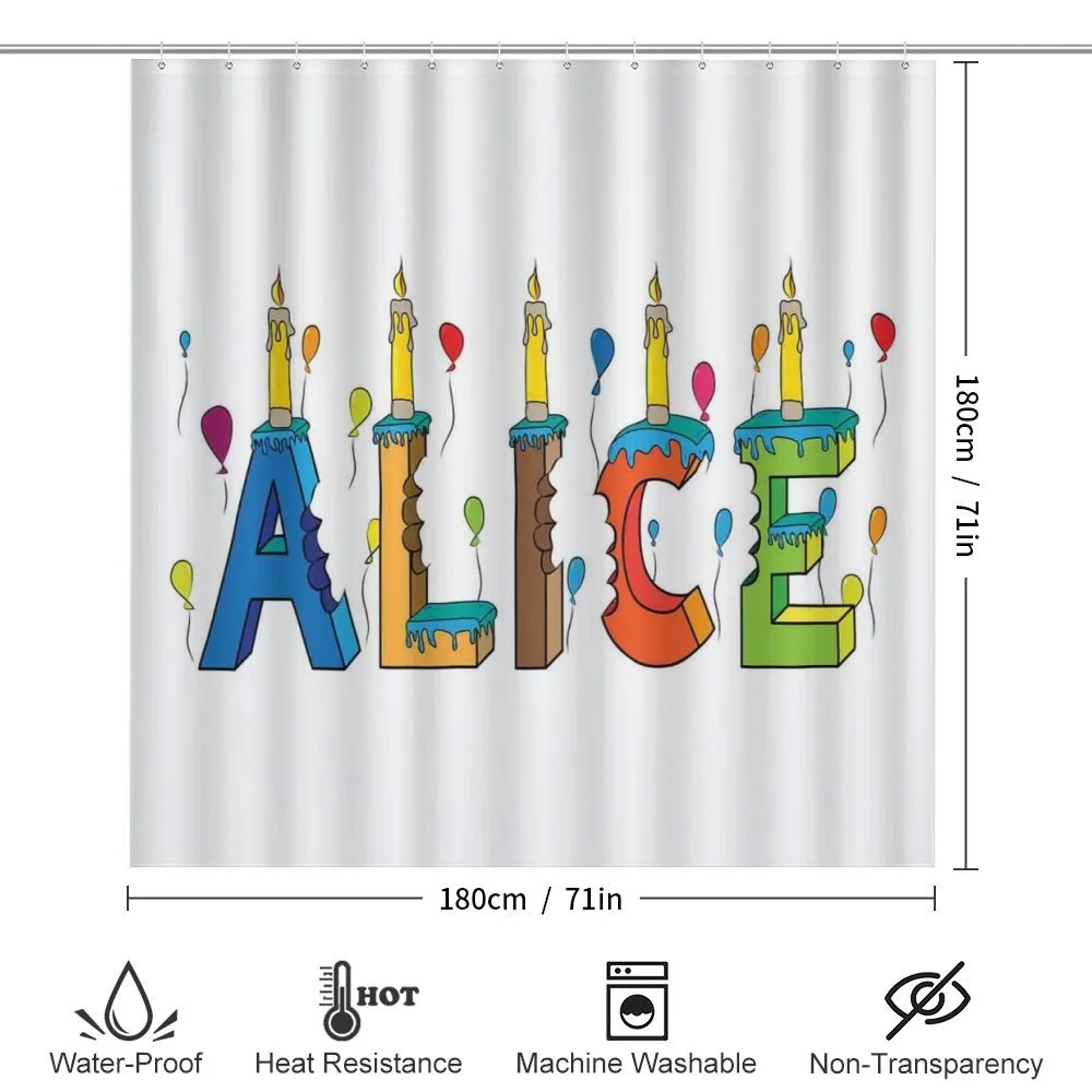 Colorful Girl Name Design — Detail 2