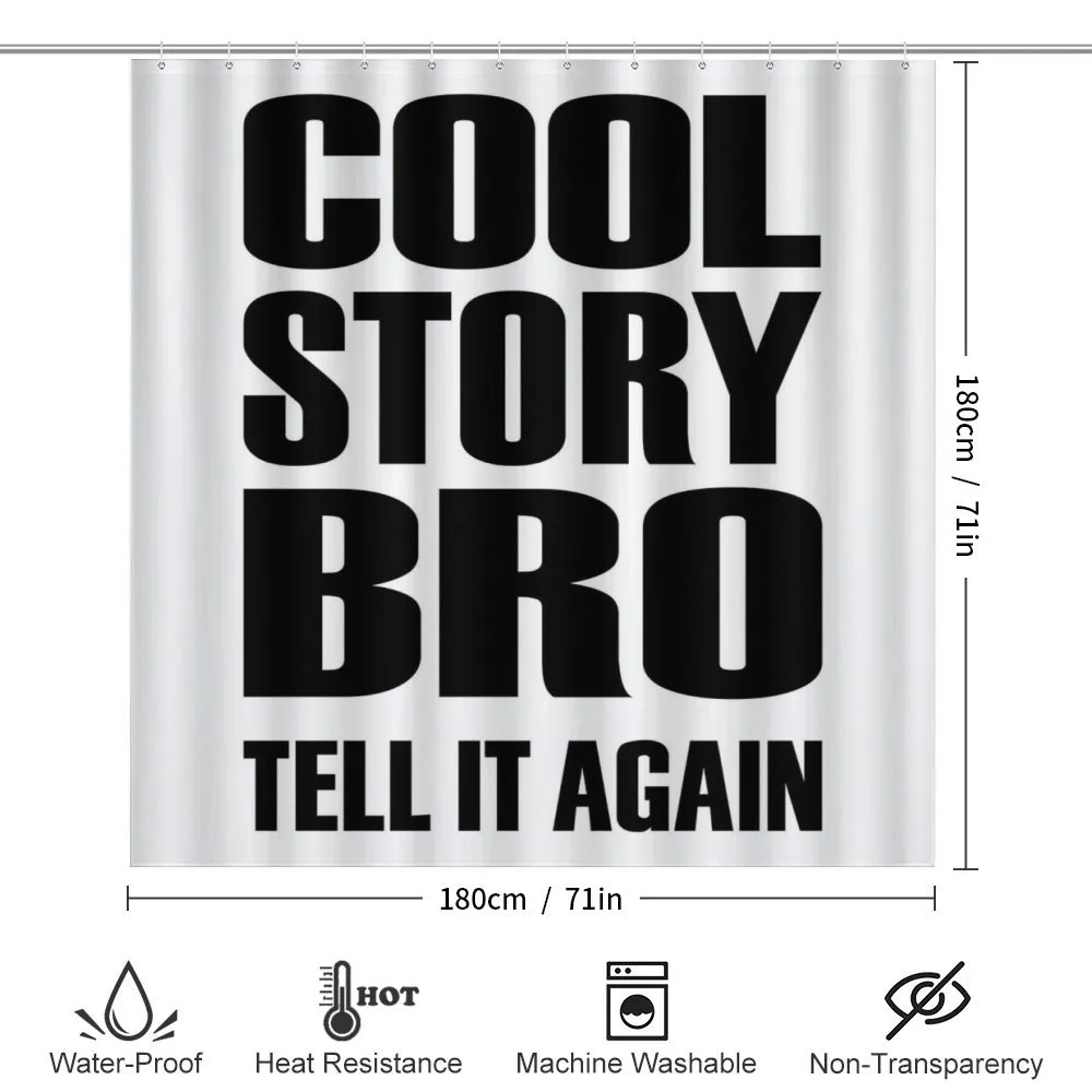 Cool Story Bro Tell It Again — Detail 2