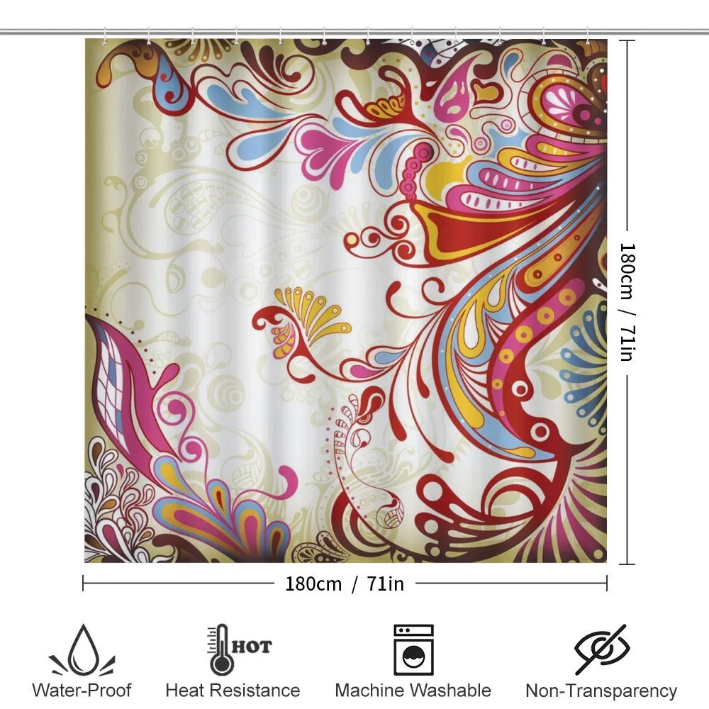 Flower Bouquet Paisley — Detail 2