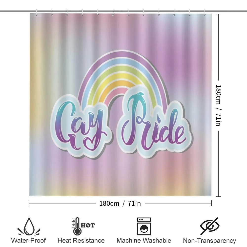Gay Pride Clouds and Rainbow — Detail 2