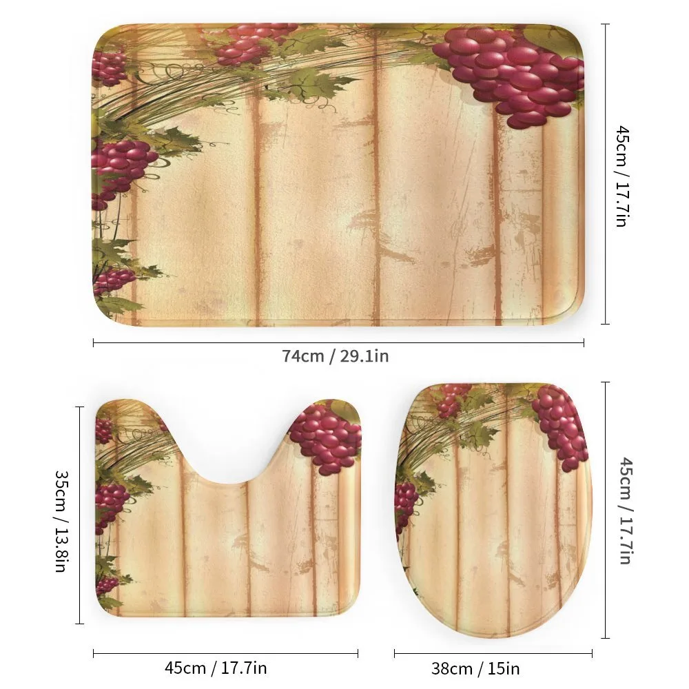 Grapes Wooden Illustration — Detail 1
