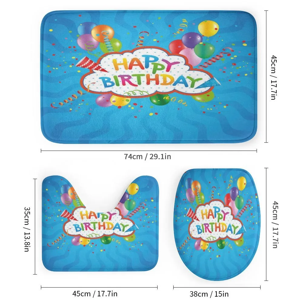 Greeting Text Party Hats — Detail 1