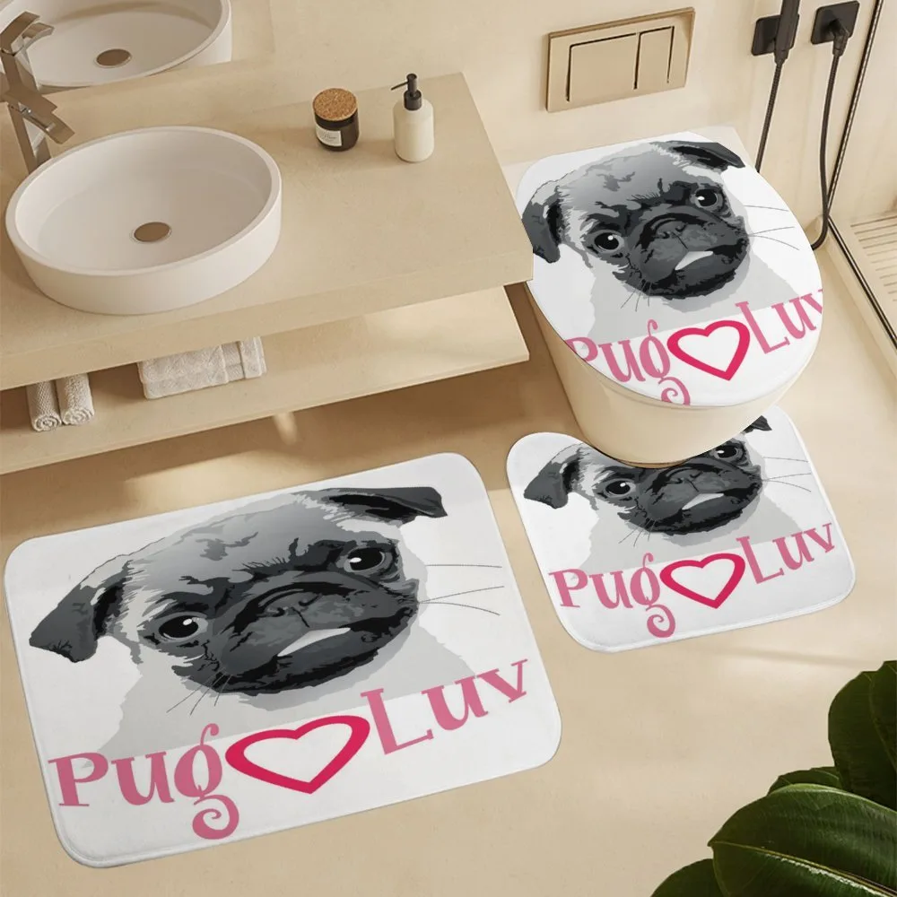 Pug Love Image Grey — Detail 5