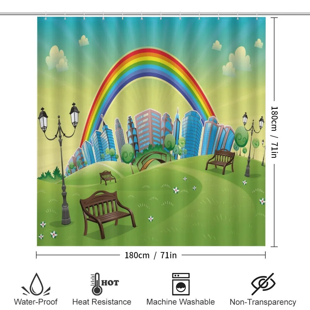 Rainbow Beams Flowers — Detail 2