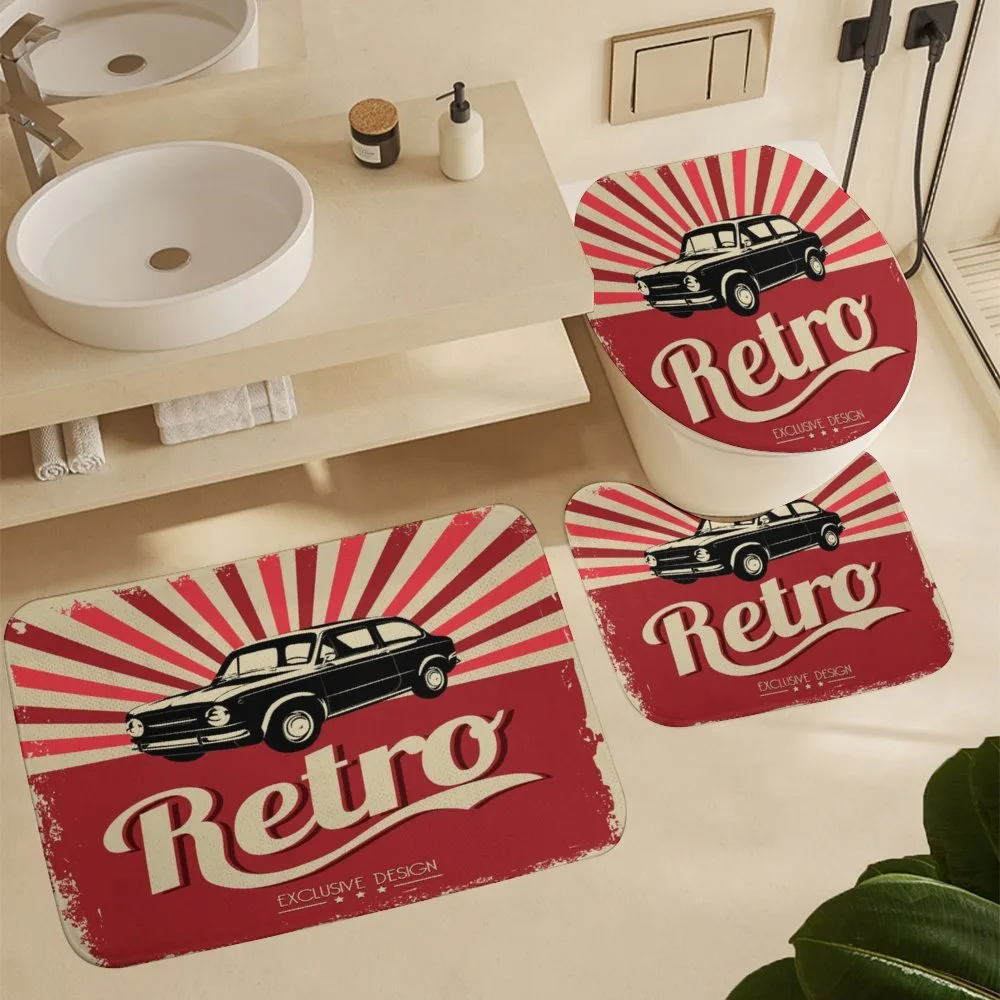 Retro Poster Style Vehicle — Detail 5