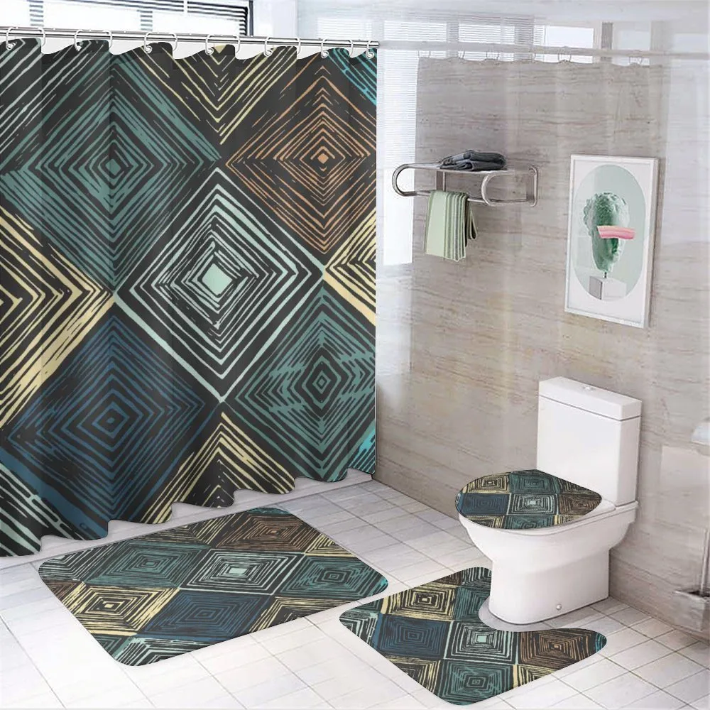 Retro Rhombus Pattern — Your design