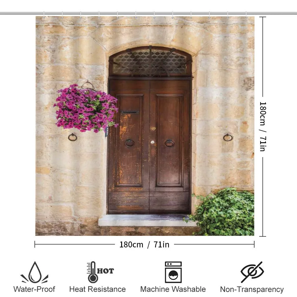 Rusty Wood Door Italian — Detail 2