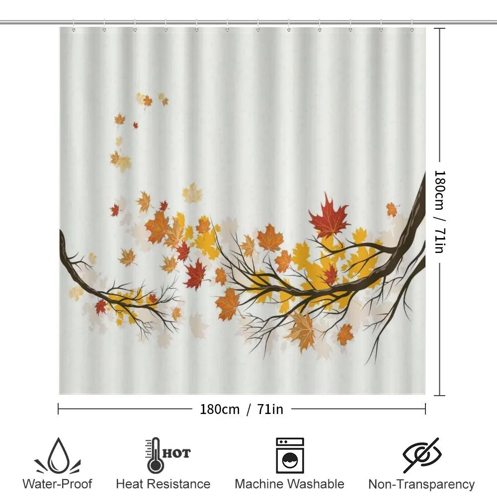 Seasonal Tree Branches Autumn — Detail 2