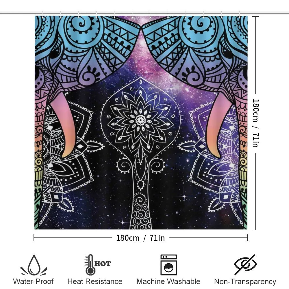 Space Galaxy with Milky Way — Detail 2