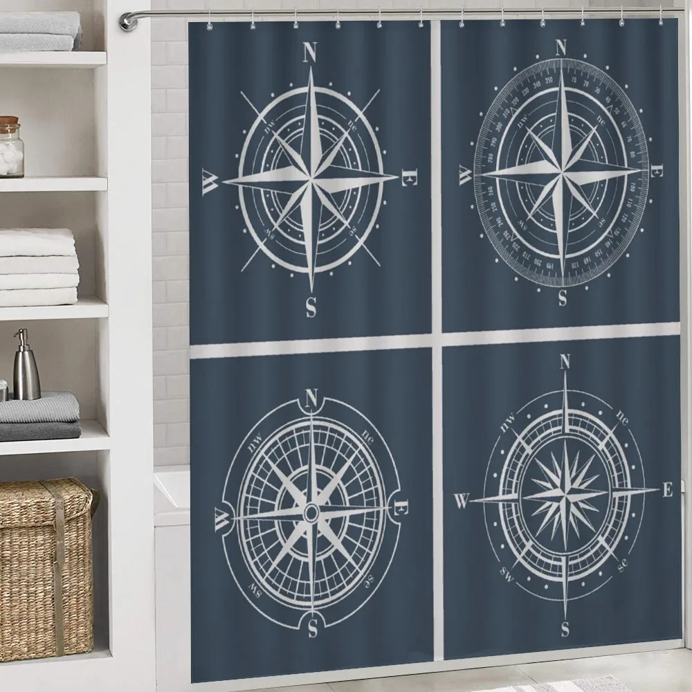 White Compass Design — Detail 4