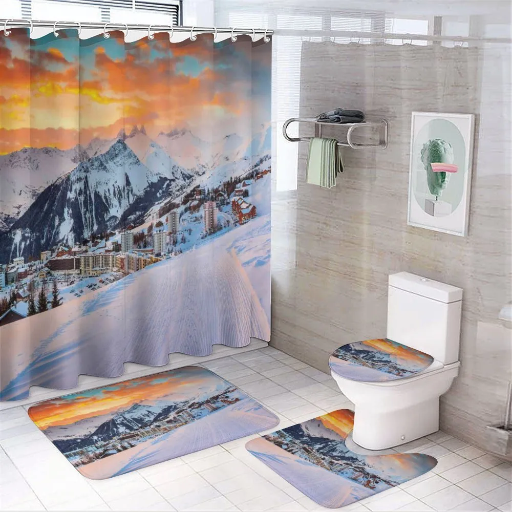 Winter Season Mountain — Your design