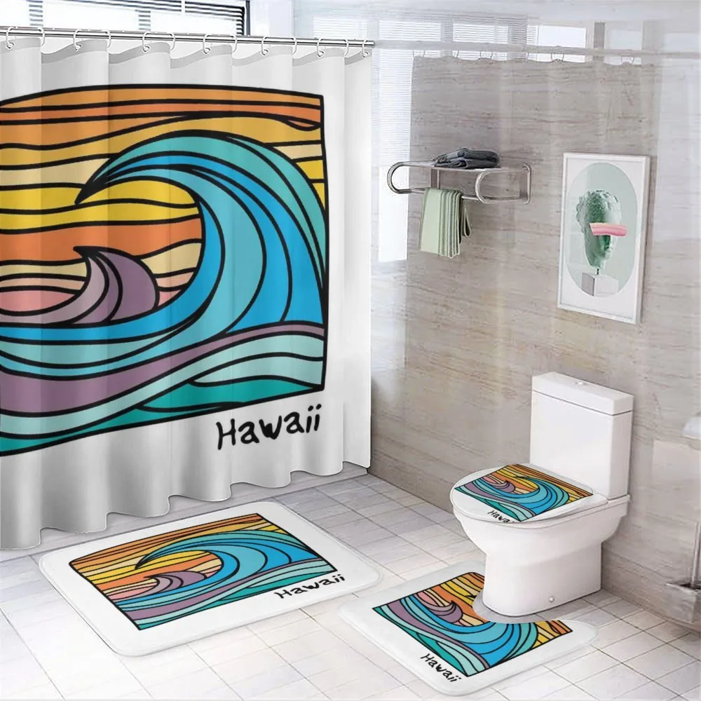 Abstract Ocean Waves Art — Your design