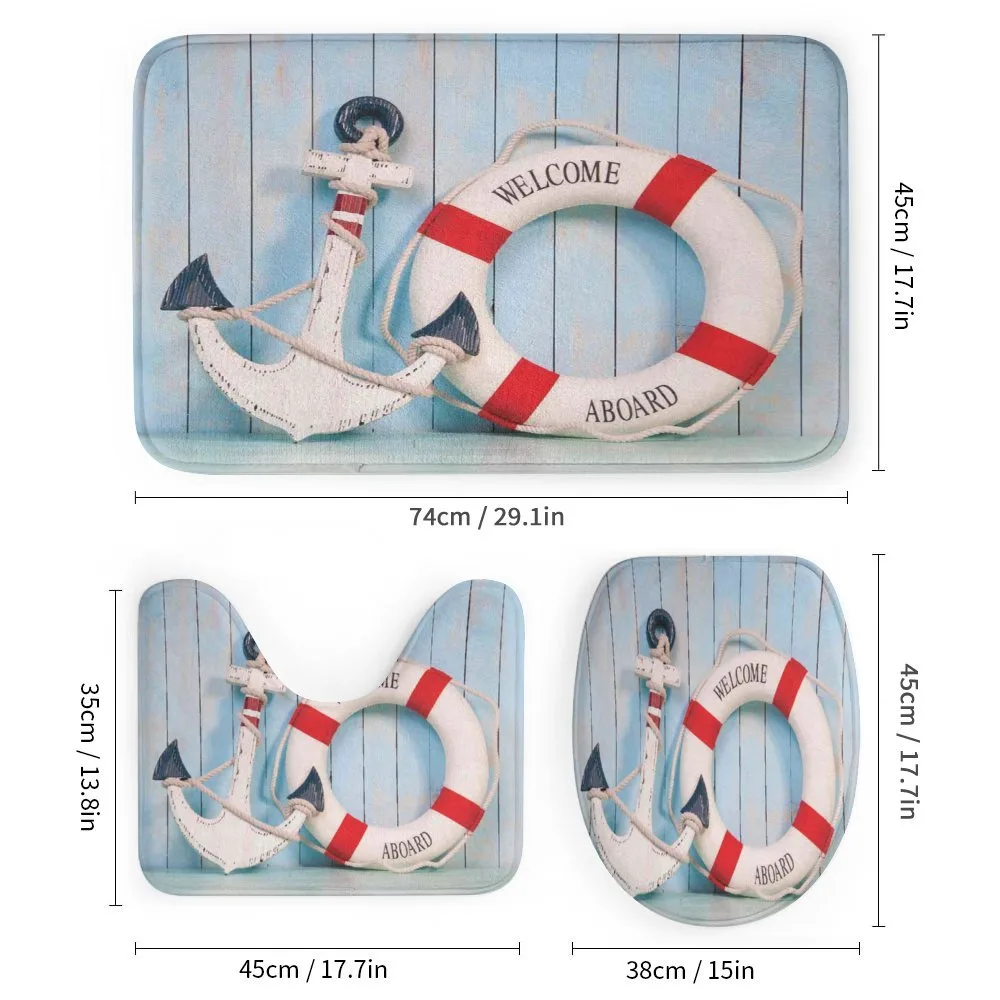 Anchor and Life Buoy — Detail 1