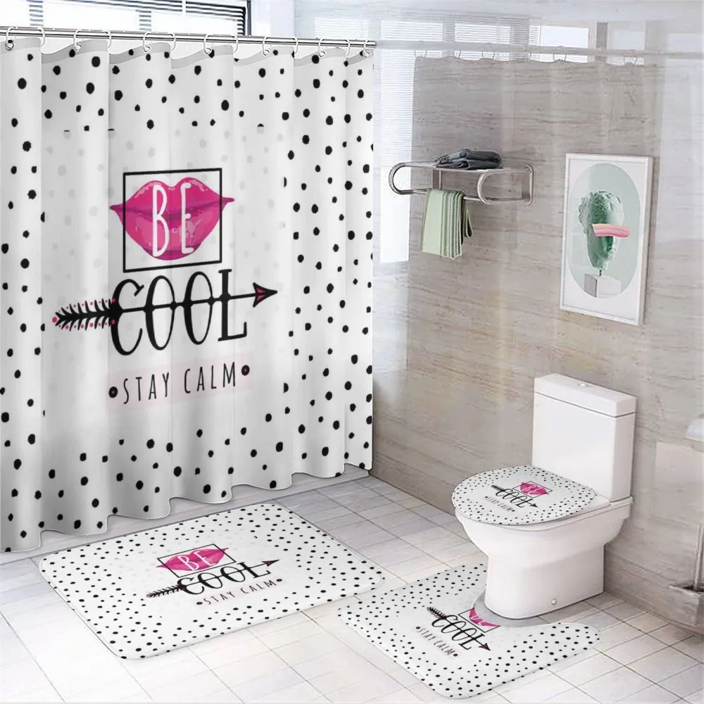Be Cool Stay Calm Lips Arrow — Your design