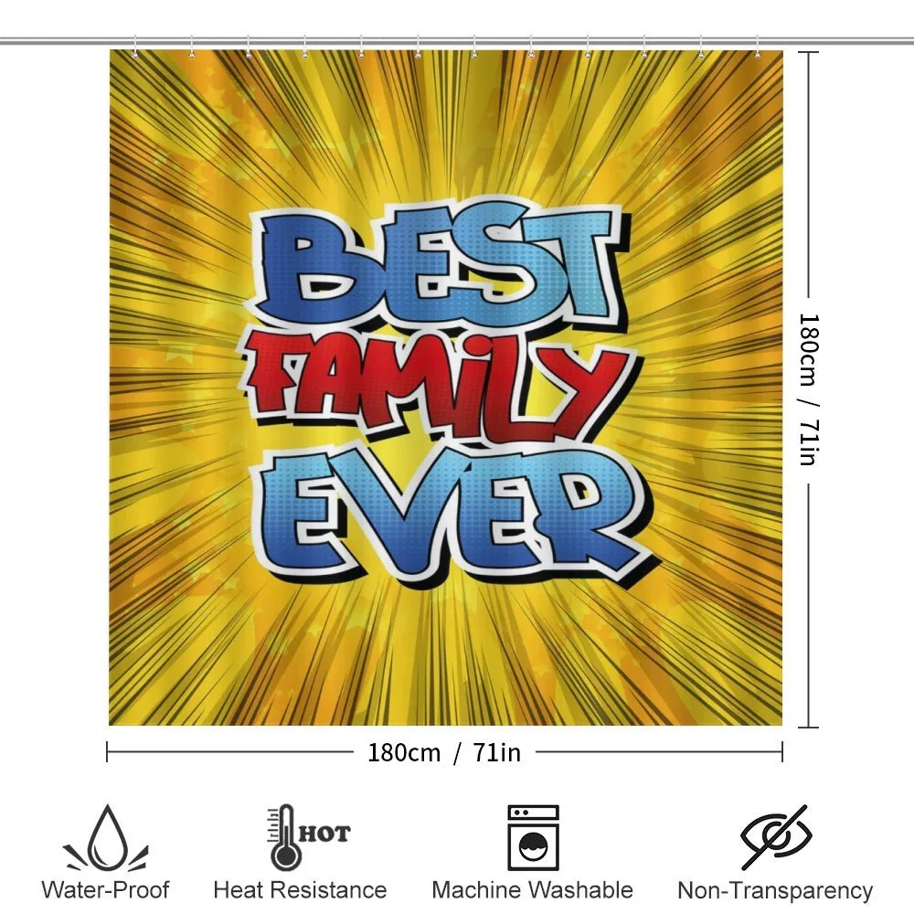 Best Family Ever Words — Detail 2