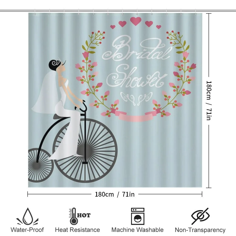 Bride Dress Bicycle — Detail 2