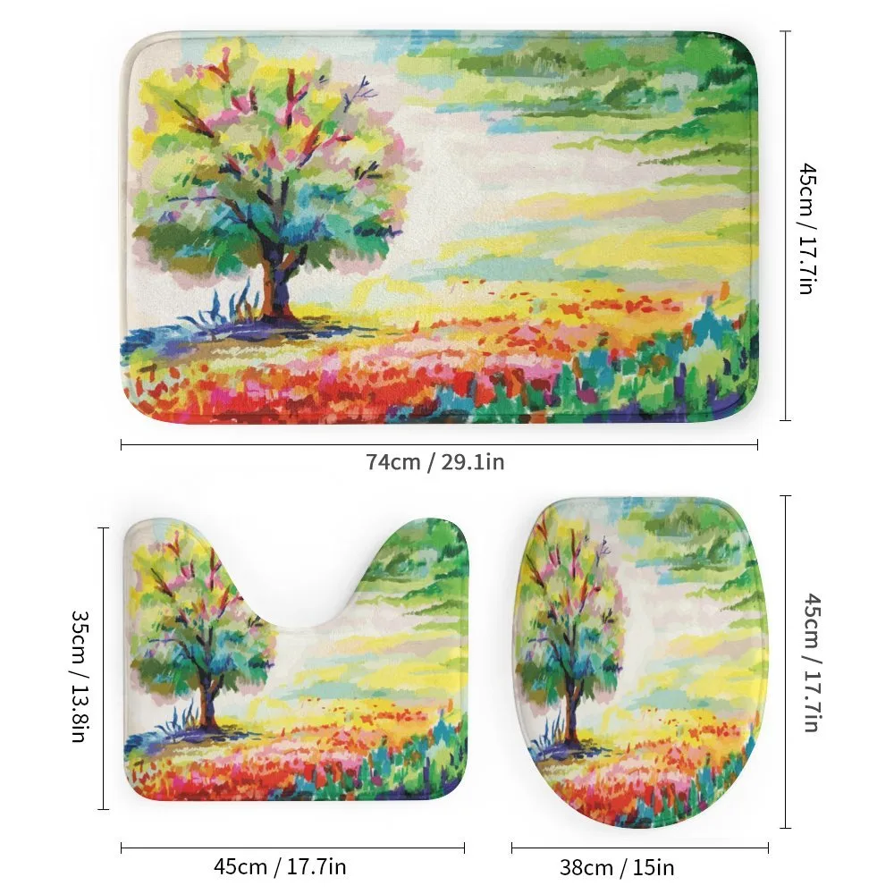 Colorful Rural Scenery — Detail 1