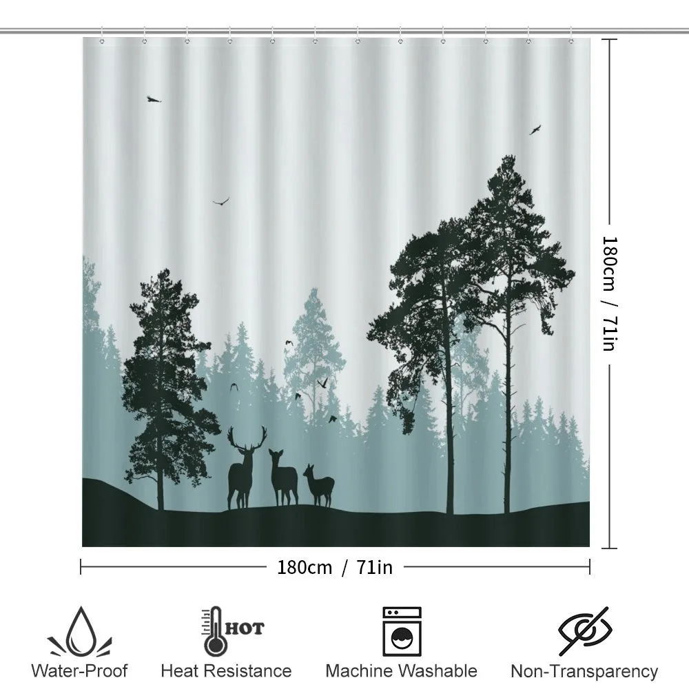 Forest Silhouette Art — Detail 2