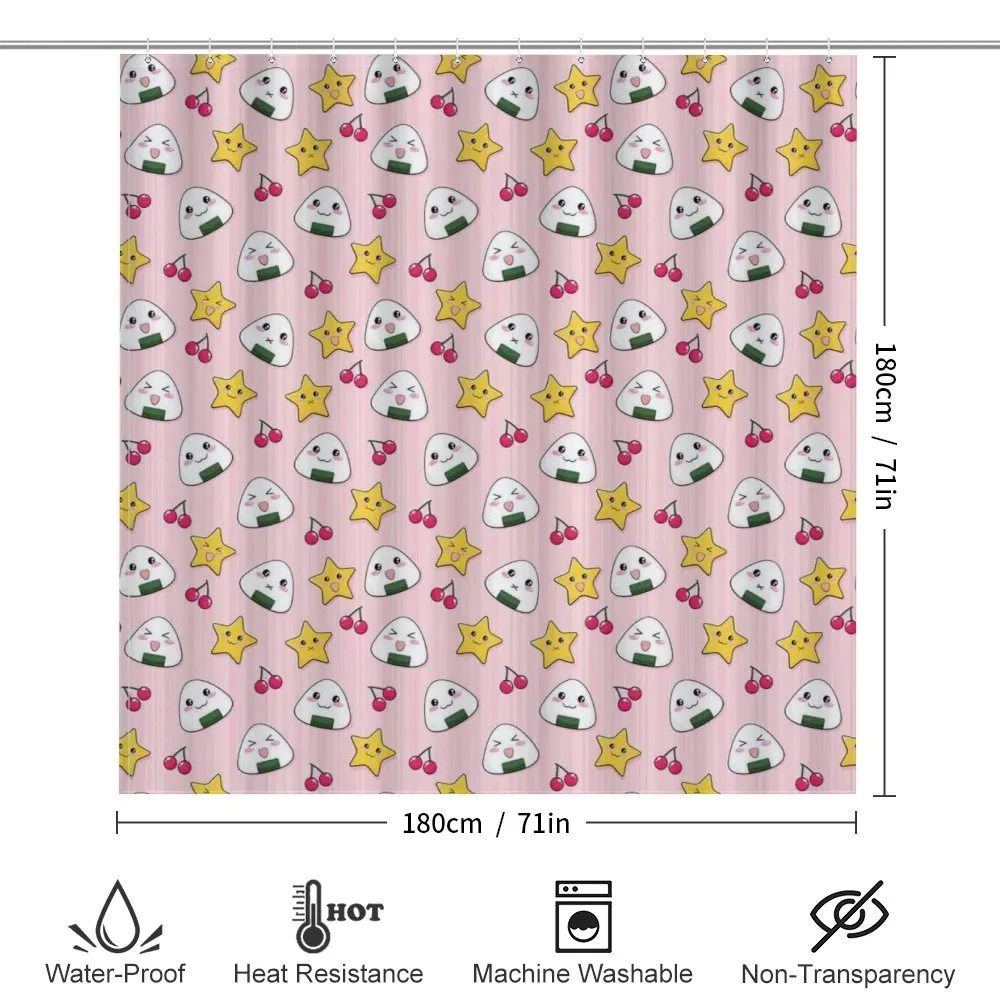 Japan Funny Food Pattern — Detail 2