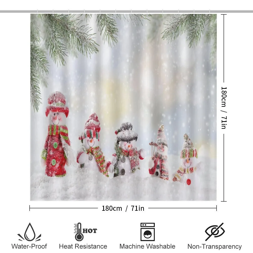 Little Snowmen in Snow — Detail 2
