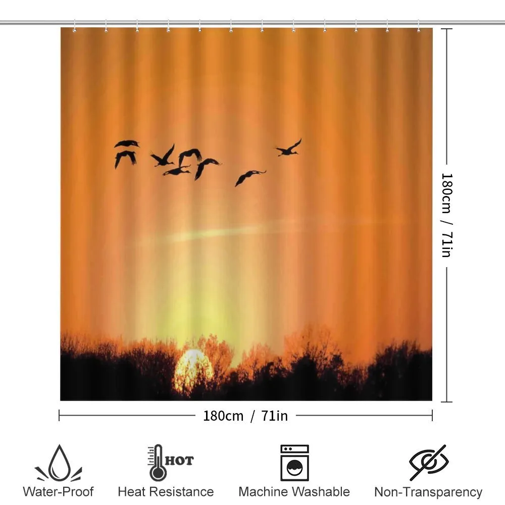 Migration Sunset Orange — Detail 2