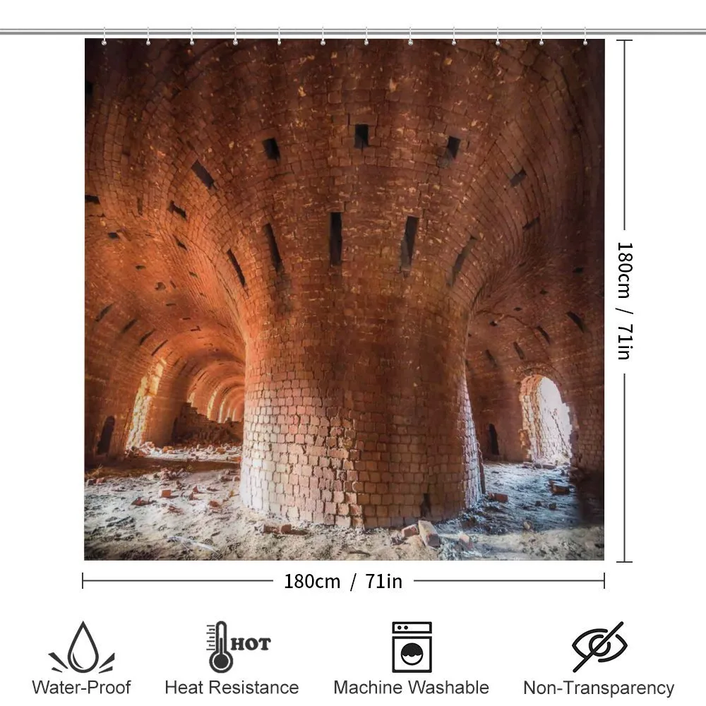 Old Brick Factory Wall — Detail 2