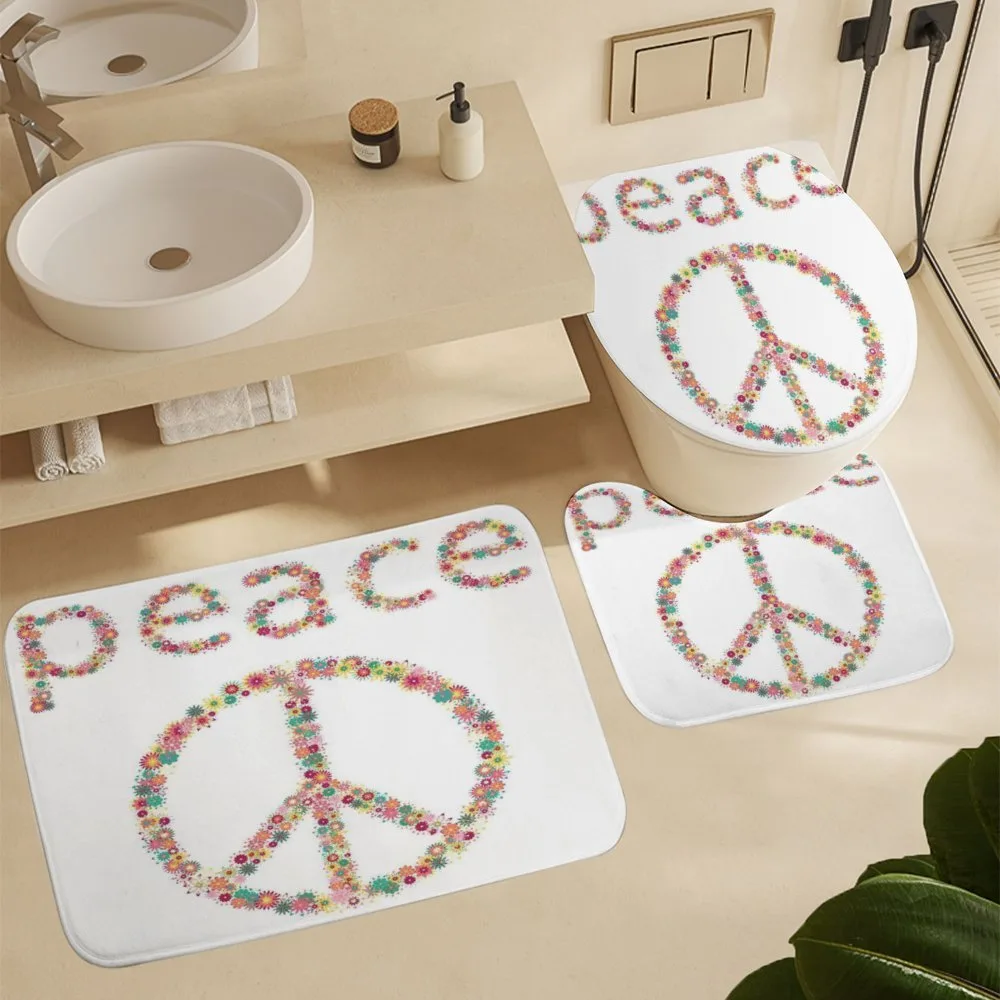 Peace Sign with Flower — Detail 5