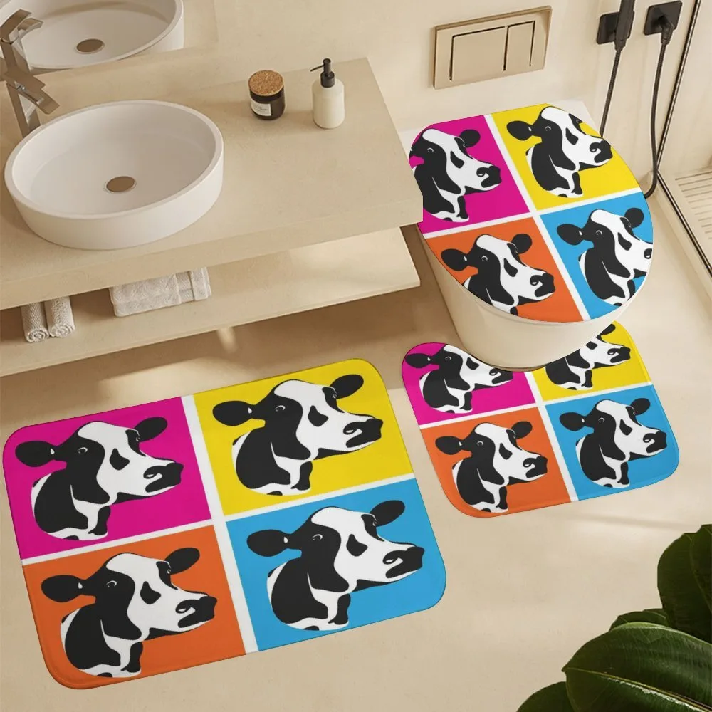 Pop Art Cow Heads Image — Detail 5