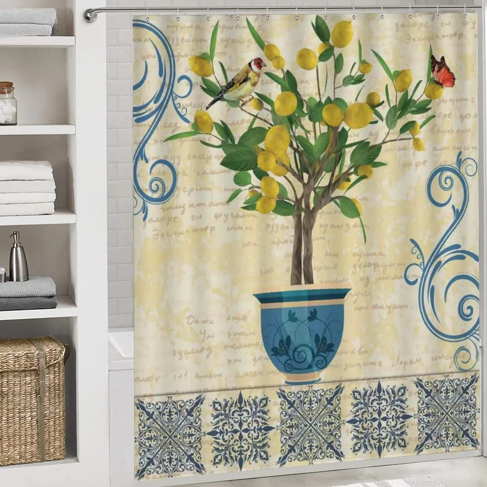 Retro Style Lemon Tree — Detail 4