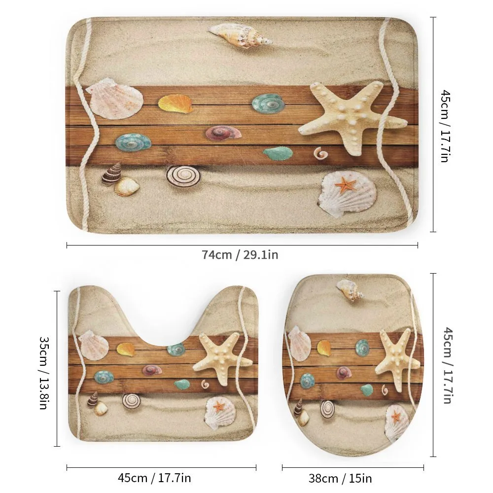 Rustic Board Seashells — Detail 1