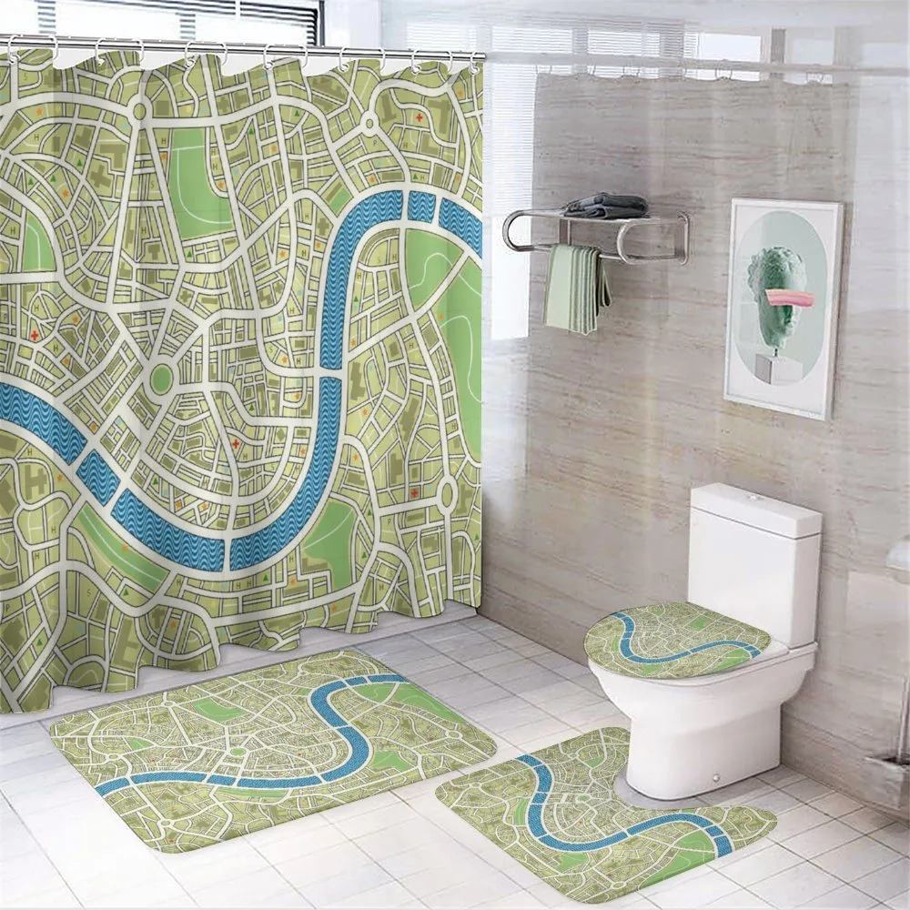 Street Map Metropolis City — Your design